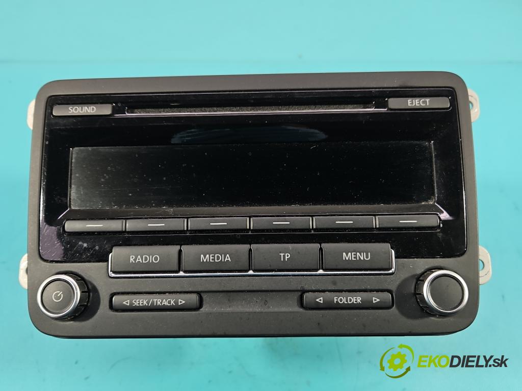 Vw Touran I 2003-2015 1.4 tsi 140 HP manual 103 kW 1390 cm3 5- Radio originál 1K0035186AN