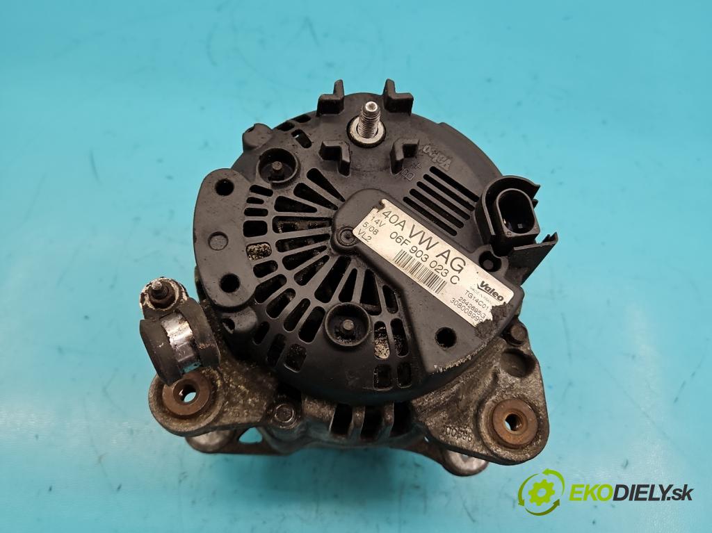 Skoda Octavia II 2004-2013 1.9 TDI (BLS) 105 HP manual 77 kW 1896 cm3 5- Alternator 06F903023C (Alternátory)