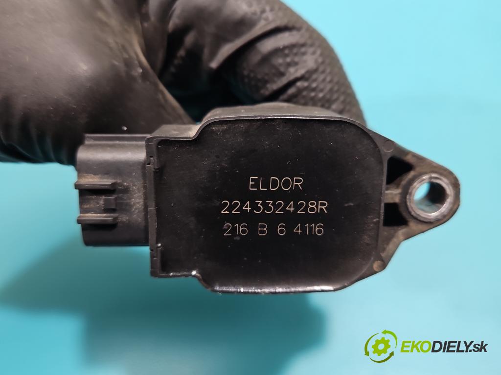 Renault Megane IV 2016-2024 1.2 Tce 132  HP manual 97 kW 1197 cm3 5- cievka zapaľovacia 224332428R (Zapaľovacie cievky, moduly)