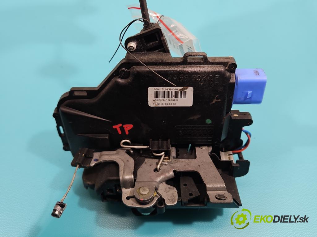 Vw Touran I 2003-2015 1.4 tsi 140 hp manual 103 kW 1390 cm3 5- zámek zadní pravý 7L0839016H