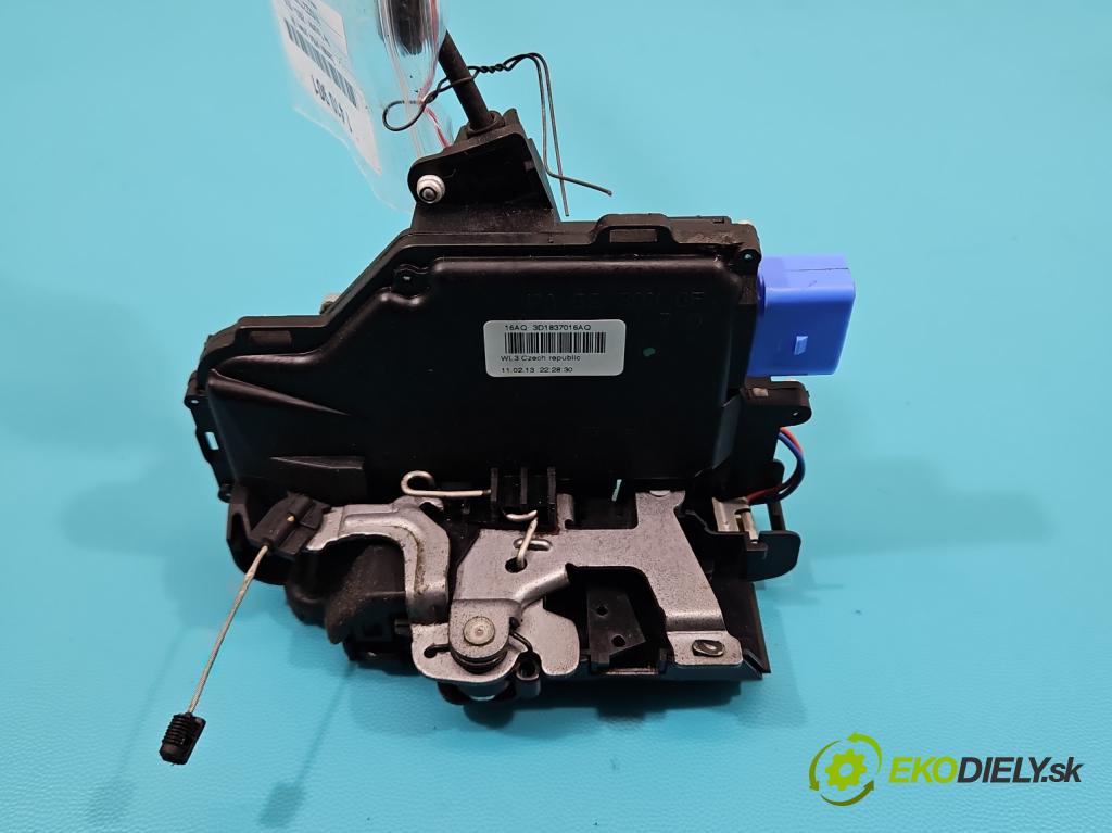 Vw Touran I 2003-2015 1.4 tsi 140 hp manual 103 kW 1390 cm3 5- zámek přední pravý 3D183701AQ