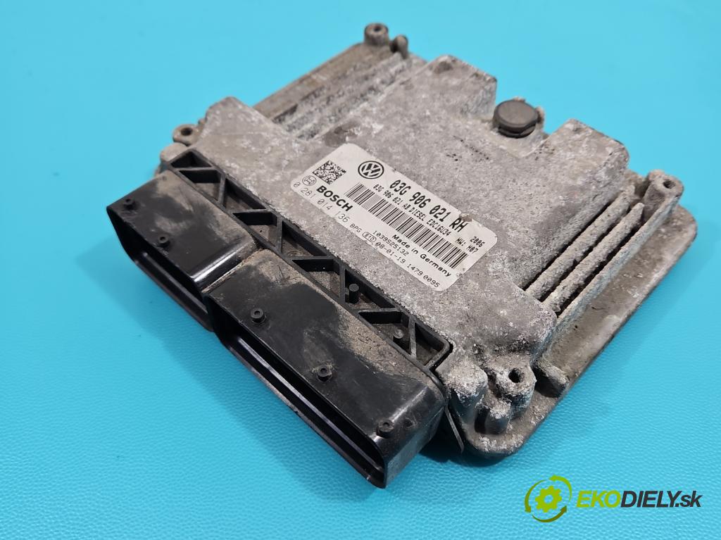 Skoda Octavia II 2004-2013 1.9 TDI (BLS) 105 HP manual 77 kW 1896 cm3 5- riadiaca jednotka motora 03G906021RH