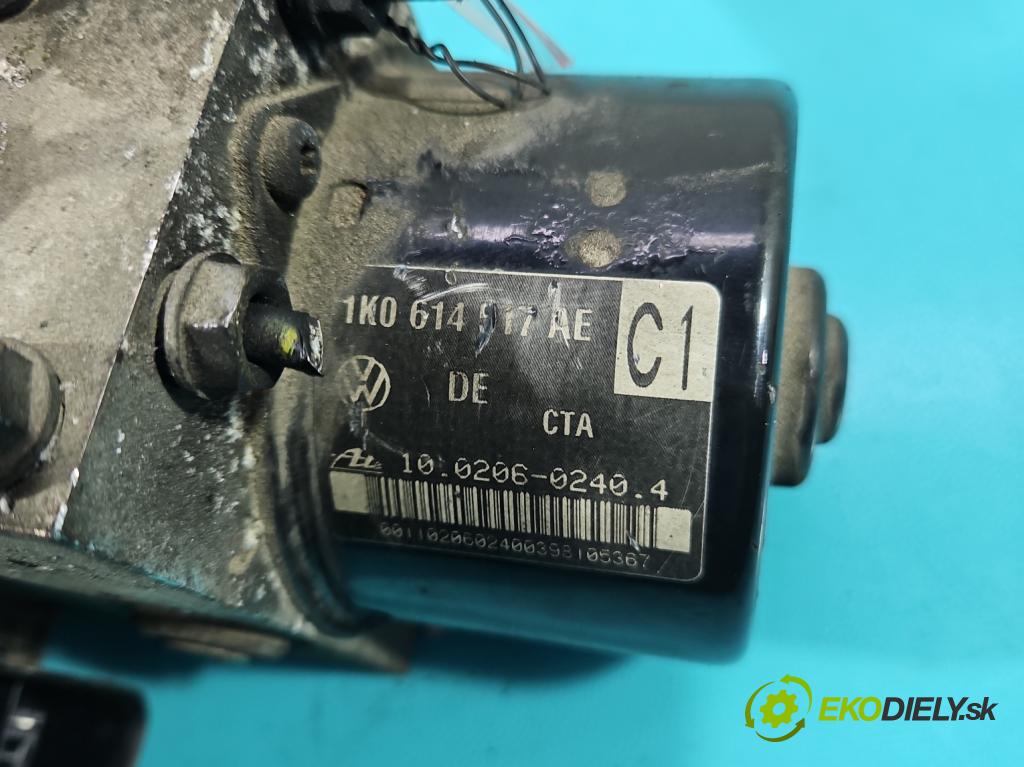 Skoda Octavia II 2004-2013 1.9 TDI (BLS) 105 HP manual 77 kW 1896 cm3 5- čerpadlo abs 1K0614517AE (Pumpy ABS)