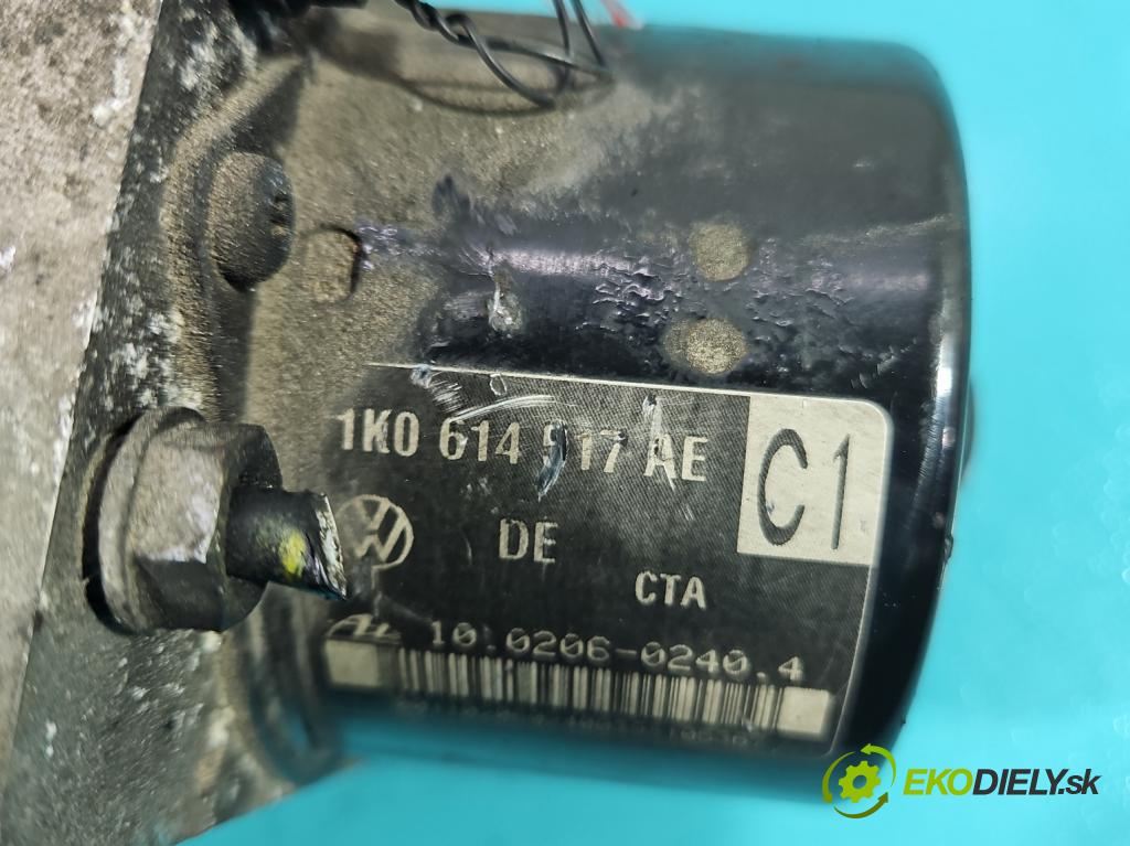Skoda Octavia II 2004-2013 1.9 TDI (BLS) 105 HP manual 77 kW 1896 cm3 5- čerpadlo abs 1K0614517AE (Pumpy ABS)