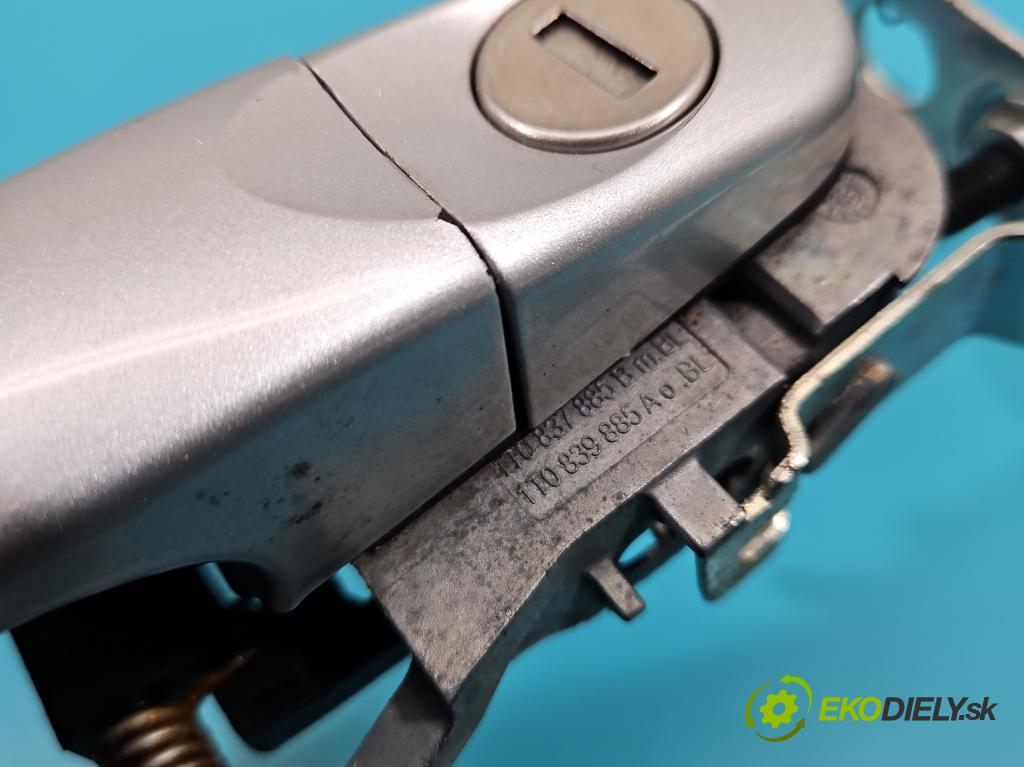 Vw Touran I 2003-2015 1.4 tsi 140 HP manual 103 kW 1390 cm3 5- rukoväť predné ľavé mimo: 1T0839885A (Vonkajšie predné ľavé)