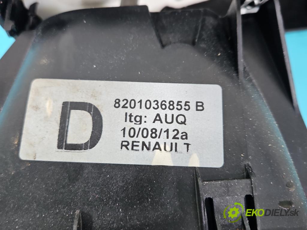 Renault Twingo II 2007-2014 1.5 dci 86 HP manual 63 kW 1461 cm3 3- Páka: Změny: stupeň,rýchlosť 8201036855B (Rýchlostná páka (kulisa))