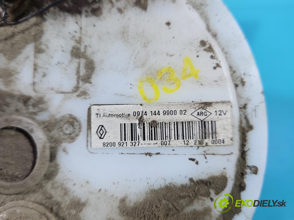 Renault Twingo II 2007-2014 1.5 dci 86 hp manual 63 kW 1461 cm3 3- snímač úroveň paliva 8200921327 (Snímače)