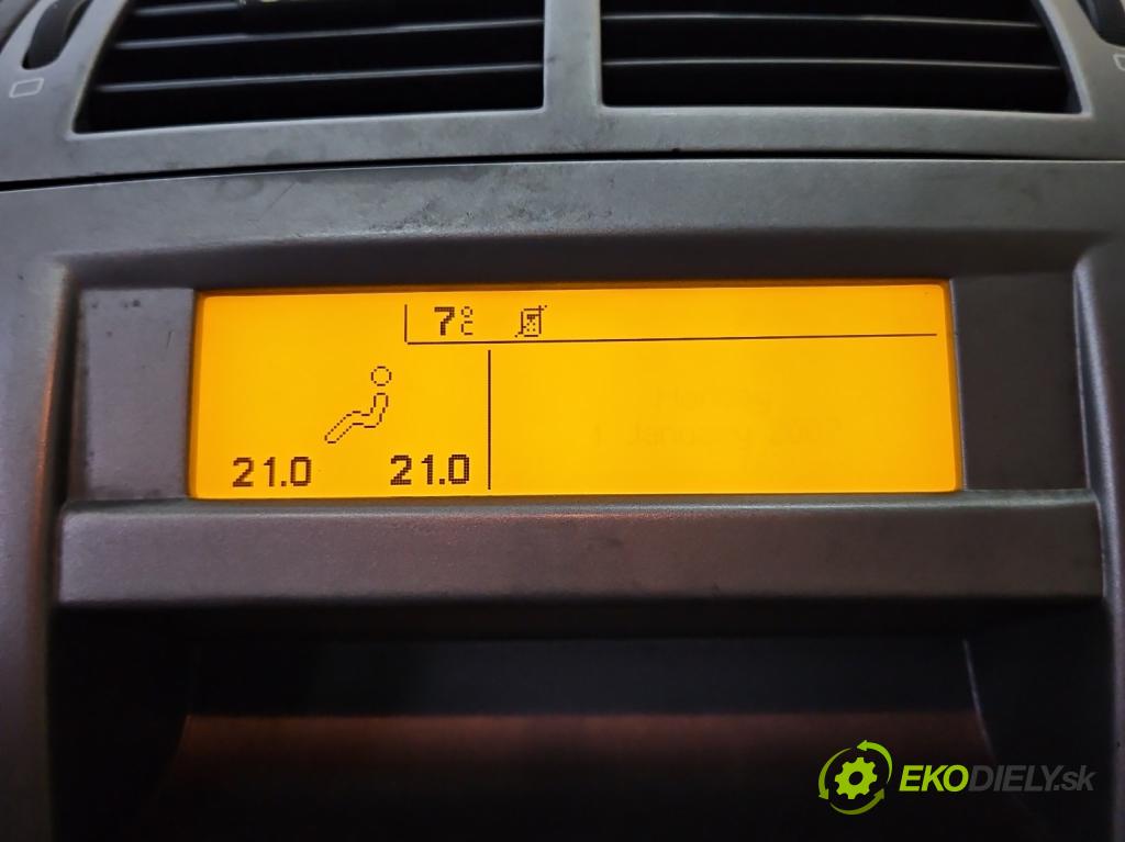 Peugeot 407 2.0 hdi 136 HP manual 100 kW 1997 cm3 5- Zobrazit: 9678150980 (Prístrojové dosky, displeje)
