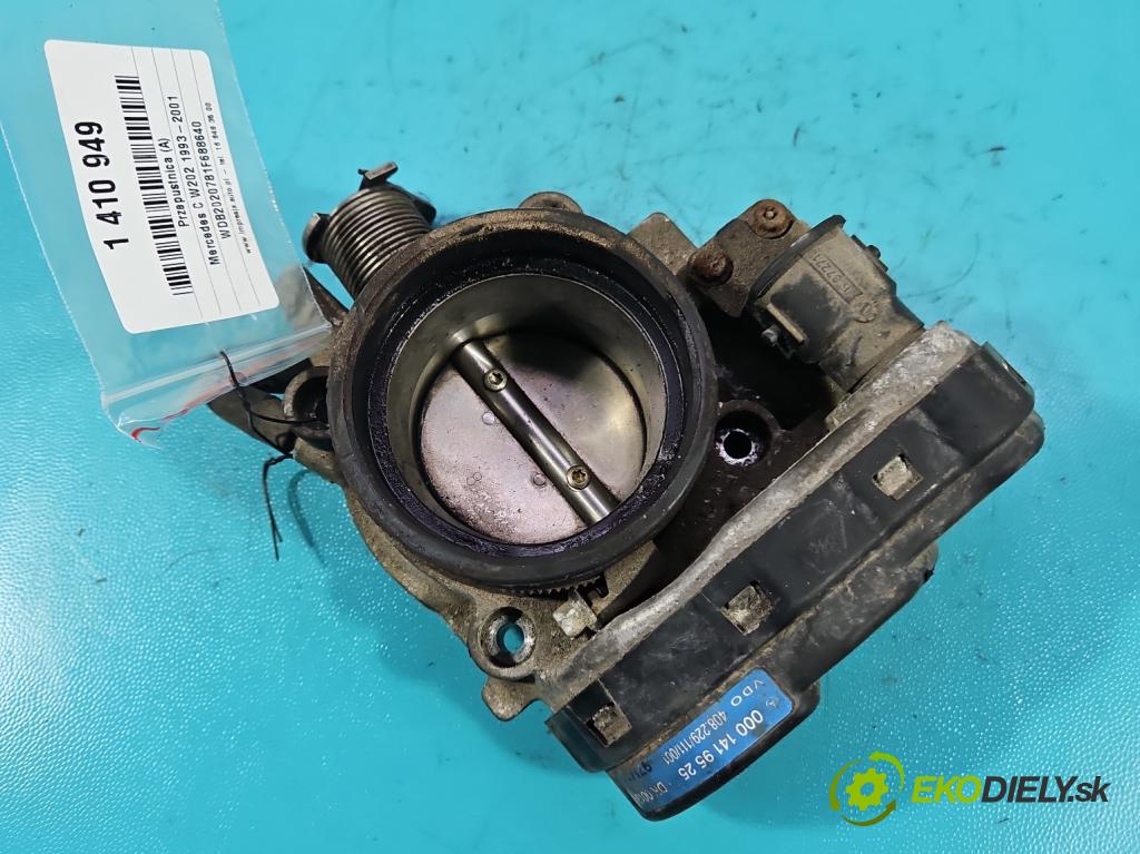 Mercedes C W202 1993-2001 1.8 122 HP manual 90 kW 1799 cm3 5- klapka 0001419525 (Škrtiace klapky)