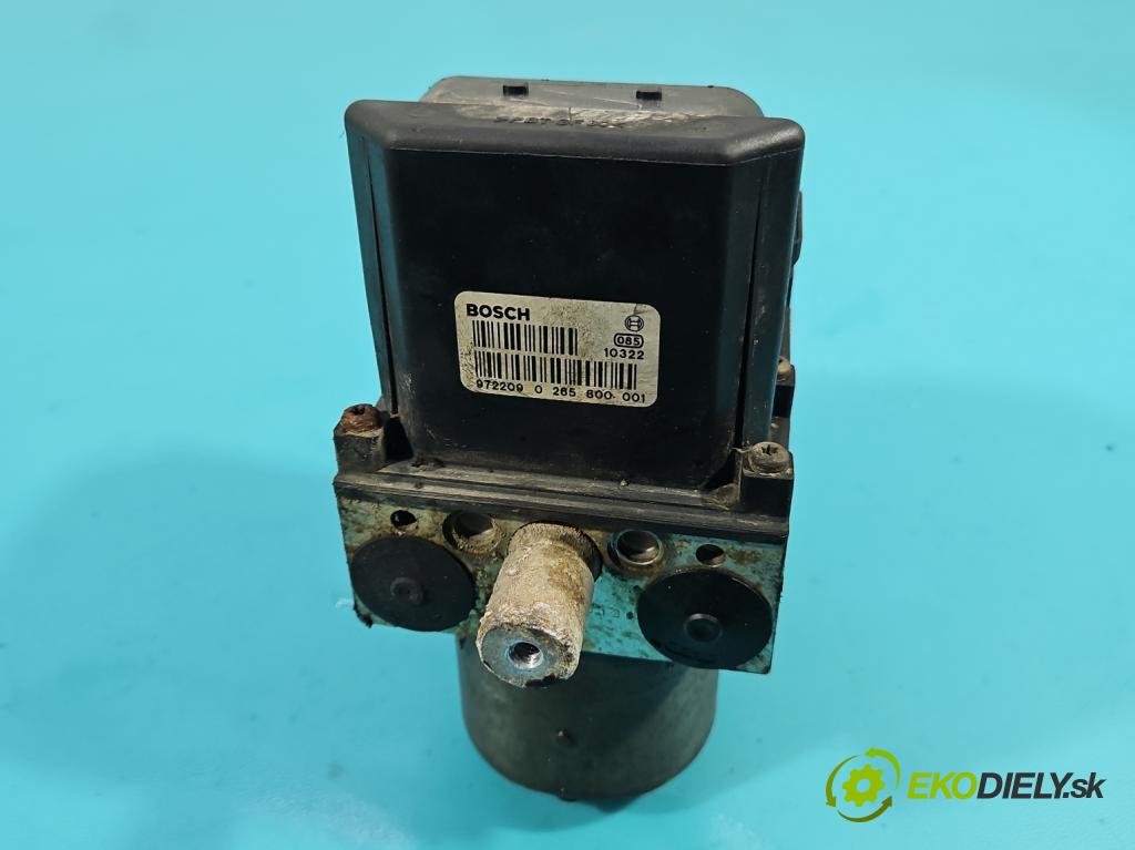 Rover 75 2.0 V6 150 HP automatic 110 kW 1997 cm3 4- čerpadlo abs 0265800001 (Pumpy ABS)