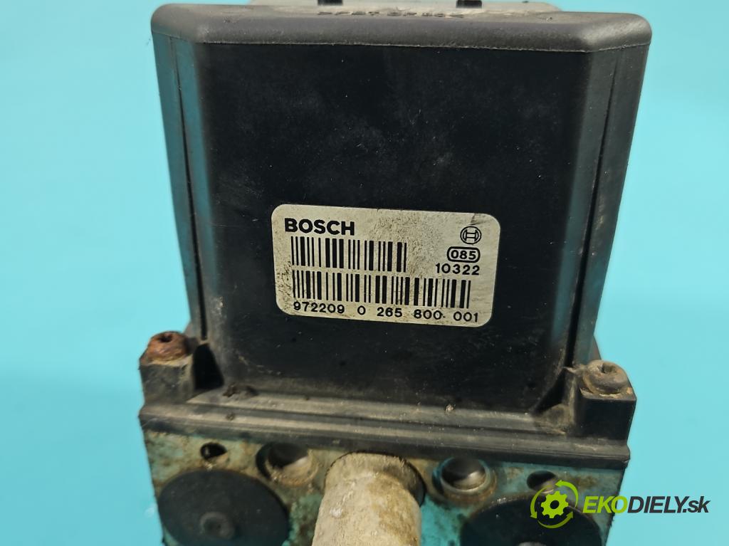 Rover 75 2.0 V6 150 HP automatic 110 kW 1997 cm3 4- čerpadlo abs 0265800001 (Pumpy ABS)