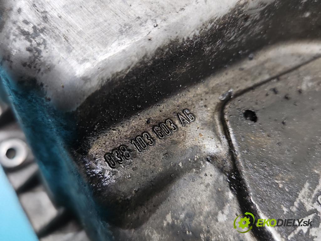 Seat Altea 2.0 tdi 140 hp manual 103 kW 1968 cm3 5- vana olejová 038103603AJ (Olejové vany)