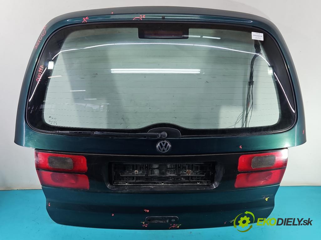 Vw Sharan I 1995-2010 2.0 8V 116 hp manual 85 kW 1984 cm3 5- zadní kufrové dveře  (Zadní kapoty)
