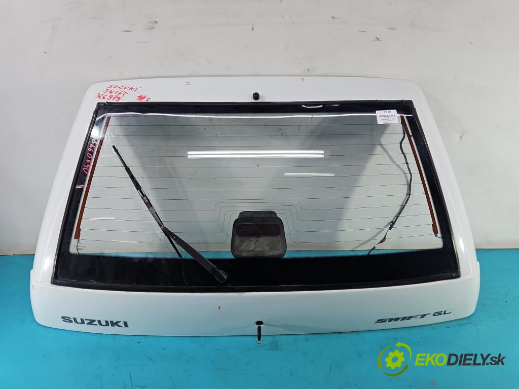 Suzuki Swift Mk5 1989-2004 1.0 JEDEN: 53KM manual 39 kW 993 cm3 5- zadní kufrové dveře  (Zadní kapoty)
