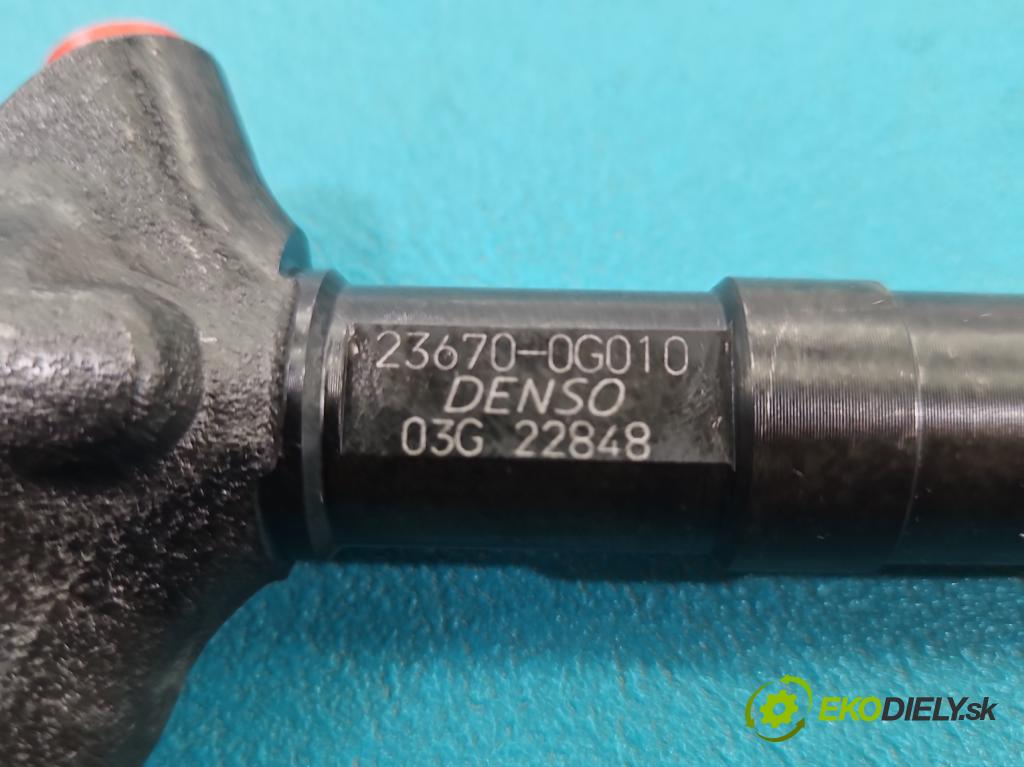 Toyota Avensis II T25 2003-2008 2.0 D4D 116 HP manual 85 kW 1995 cm3 5- vstrek 23670-0G010 (Vstrekovač paliva)