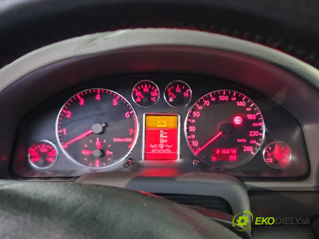 Audi A4 B5 1994-2001 1.8 20v 125 HP manual 92 kW 1781 cm3 4- prístrojovka/ budíky 8D0919880N (Prístrojové dosky, displeje)