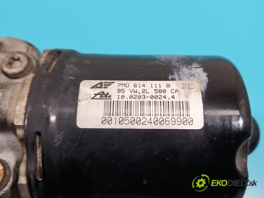 Vw Sharan I 1995-2010 2.0 8V 116 HP manual 85 kW 1984 cm3 5- čerpadlo abs 7M0907379 (Pumpy ABS)