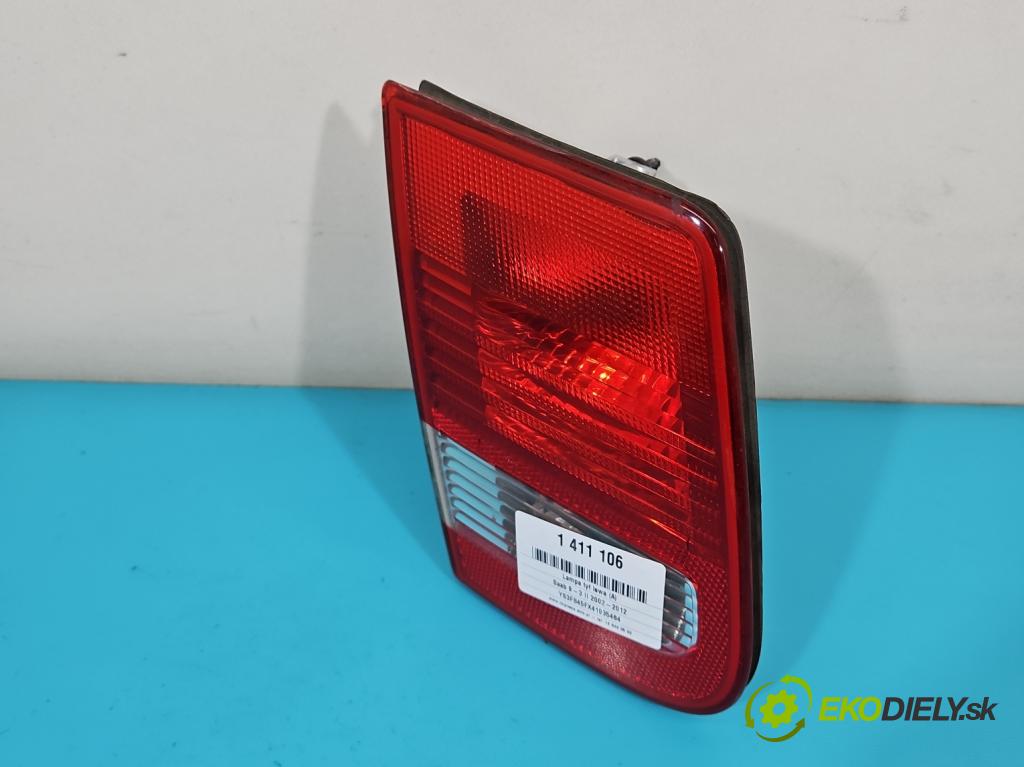 Saab 9-3 II 2002-2012 2.0 16V T 150 hp manual 110 kW 1998 cm3 4- světlo zadní levé 12785765 (Ostatné)