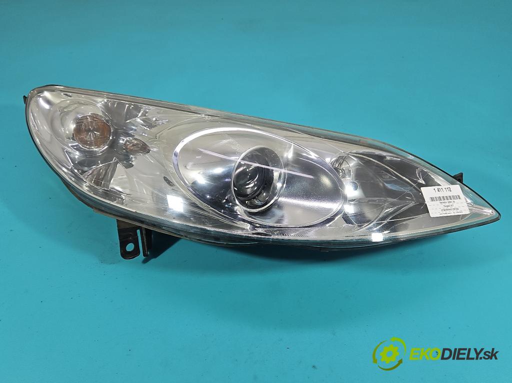 Peugeot 407 2.0 HDI 136 HP manual 100 kW 1997 cm3 5- Reflektor: pravý  (Pravé)