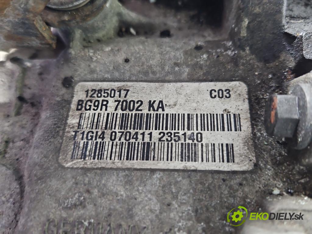 Volvo S60 II 2010-2018 2.0 D3 163 HP manual 120 kW 1984 cm3 4- prevodovka stupeň,rýchlosť manual BG9R7002KA