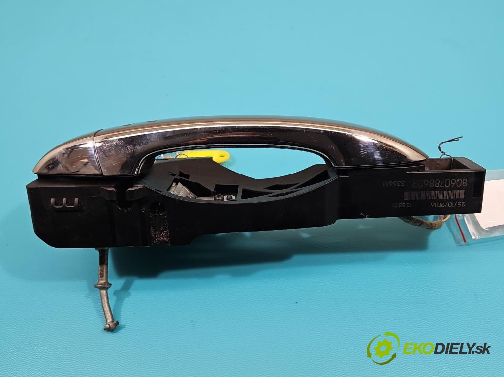 Renault Megane IV 2016-2024 1.2 Tce 132  HP manual 97 kW 1197 cm3 5- rukoväť predné ľavé mimo: 806078862R (Vonkajšie predné ľavé)