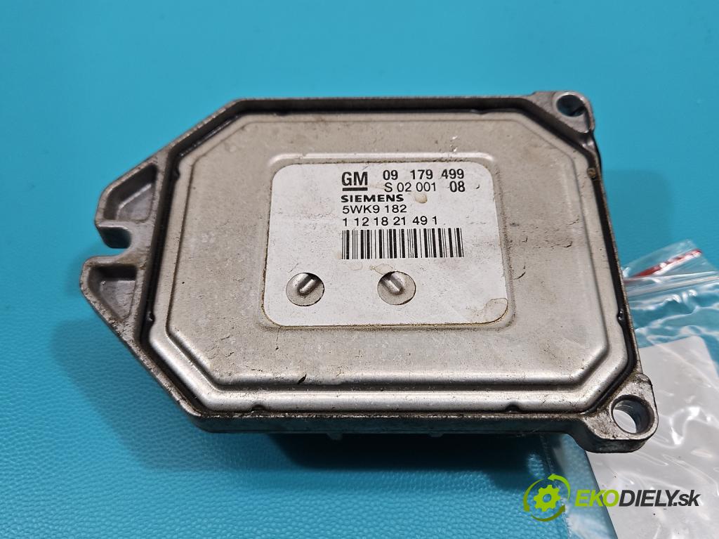 Opel Vectra C 2002-2008 1.8 16v 122 HP manual 90 kW 1796 cm3 4- riadiaca jednotka motora 09179499