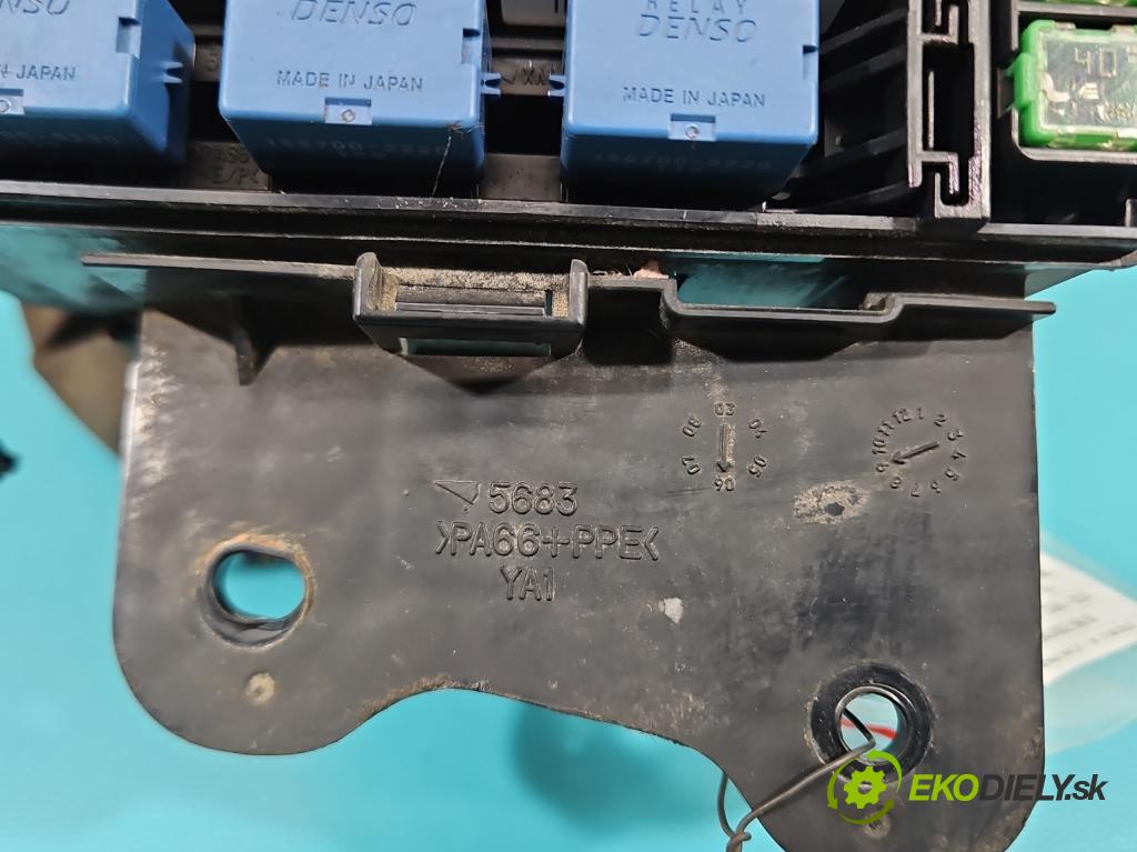 Suzuki Grand Vitara II 2005-2014 2.0 16V 140 hp manual 103 kW 1995 cm3 5- skříňka pojistková  (Pojistkové skříňky)