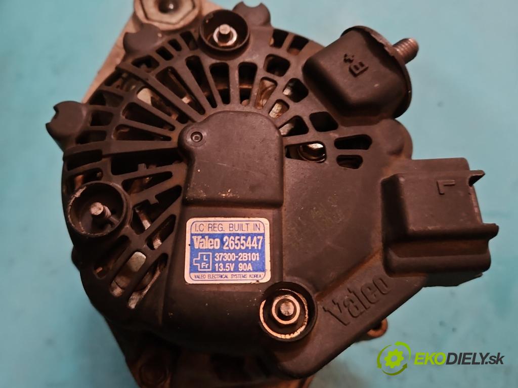 Hyundai I30 I 2007-2012 1.6 16V 122 HP manual 90 kW 1591 cm3 5- Alternator 37300-2B101 (Alternátory)