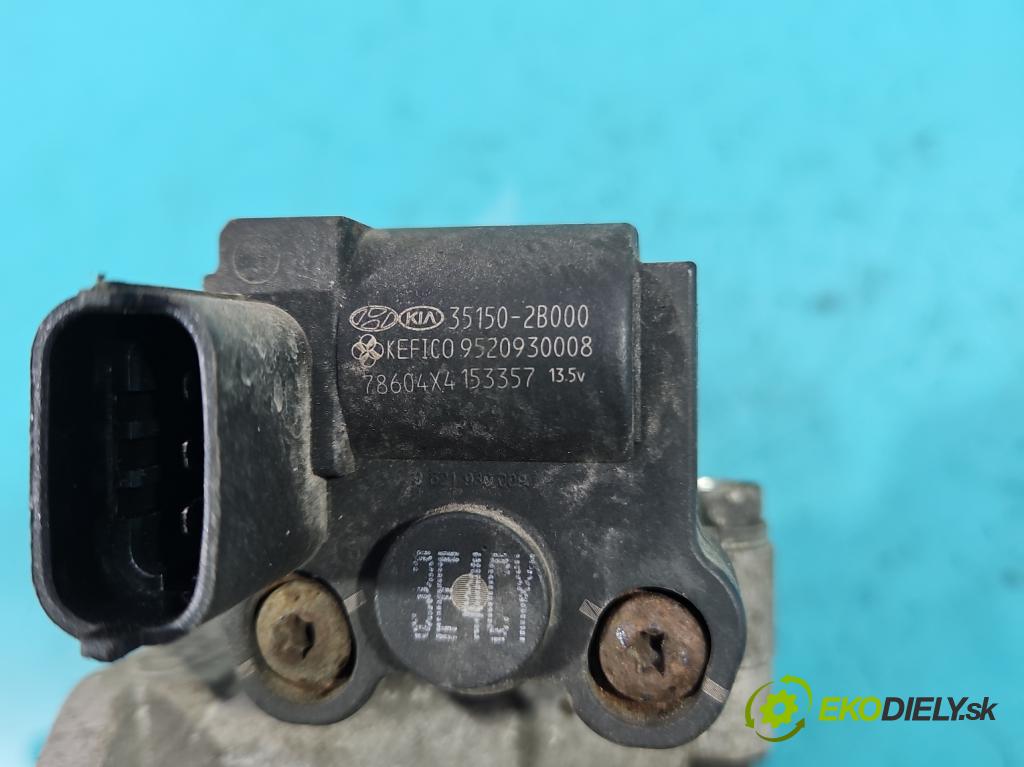 Hyundai I30 I 2007-2012 1.6 16V 122 HP manual 90 kW 1591 cm3 5- klapka 35100-2B000 (Škrtiace klapky)