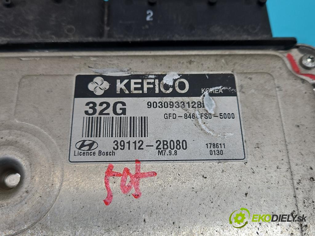 Hyundai I30 I 2007-2012 1.6 16V 122 HP manual 90 kW 1591 cm3 5- riadiaca jednotka motora 39112-2B080