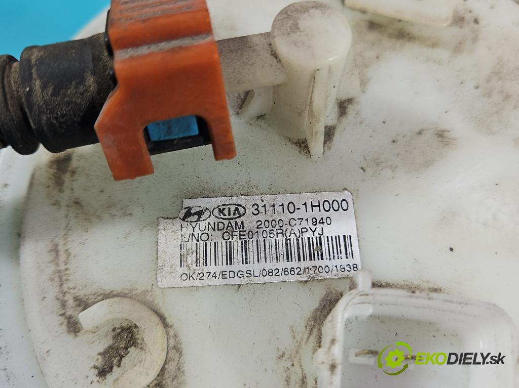 Hyundai I30 I 2007-2012 1.6 16V 122 hp manual 90 kW 1591 cm3 5- čerpadlo paliva 31110-1H000