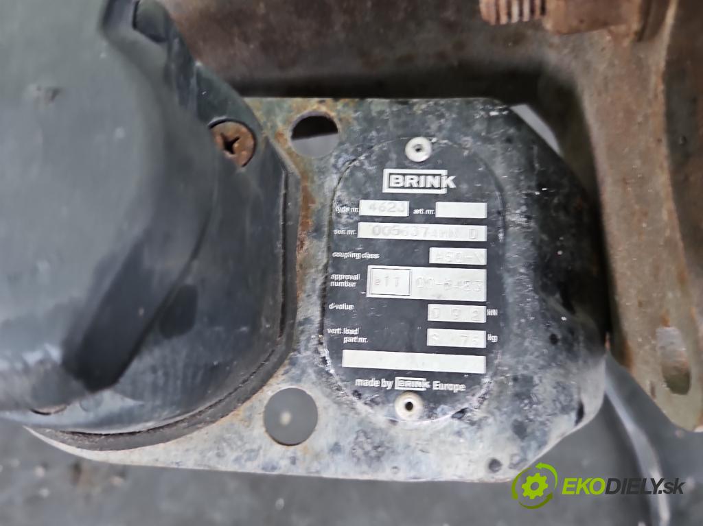 Hyundai I30 I 2007-2012 1.6 16V 122 hp manual 90 kW 1591 cm3 5- oko tažné  (Tažná zařízení)