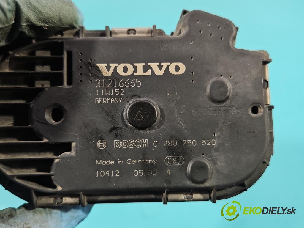 Volvo S60 II 2010-2018 2.0 D3 163 HP manual 120 kW 1984 cm3 4- klapka 31216665 (Škrtiace klapky)