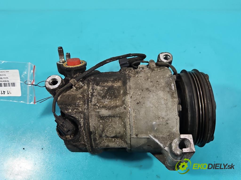 Volvo S60 II 2010-2018 2.0 D3 163 HP manual 120 kW 1984 cm3 4- Kompresor: klimatizácie P31315453 (Kompresory klimatizácie)