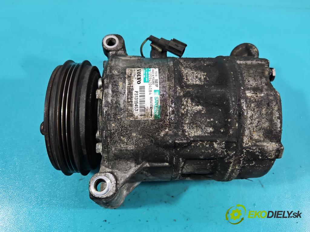 Volvo S60 II 2010-2018 2.0 D3 163 HP manual 120 kW 1984 cm3 4- Kompresor: klimatizácie P31315453 (Kompresory klimatizácie)