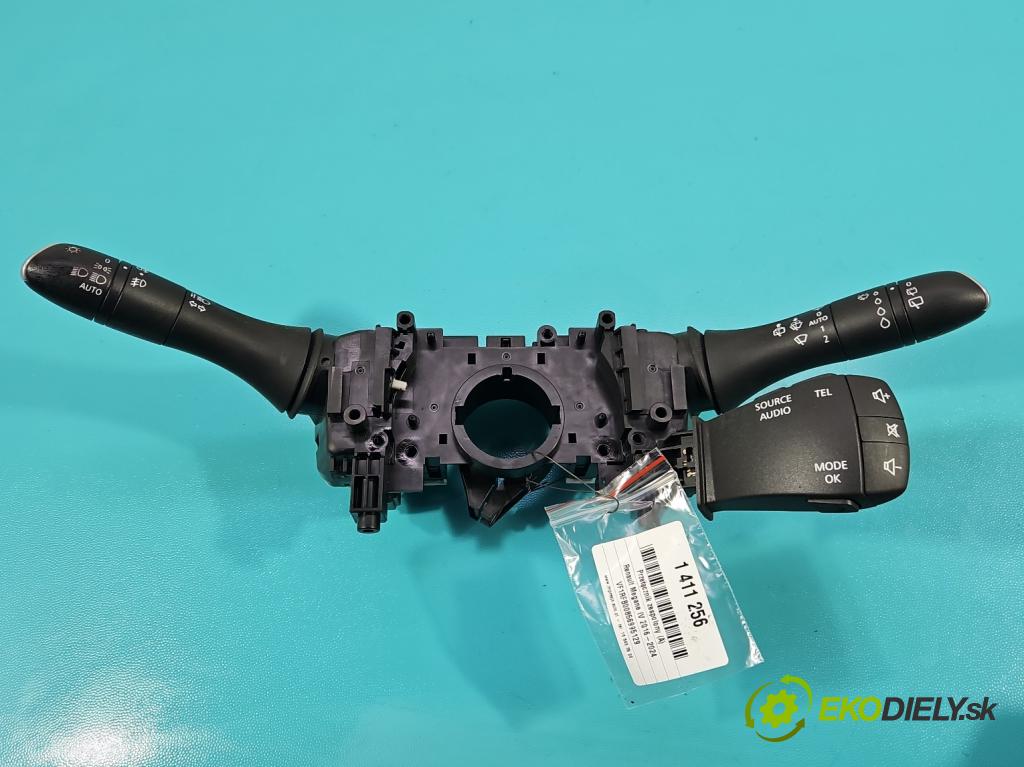 Renault Megane IV 2016-2024 1.2 Tce 132  HP manual 97 kW 1197 cm3 5- prepínač komplex: 255678341R-A (Prepínače, spínače, tlačidlá a ovládače kúrenia)
