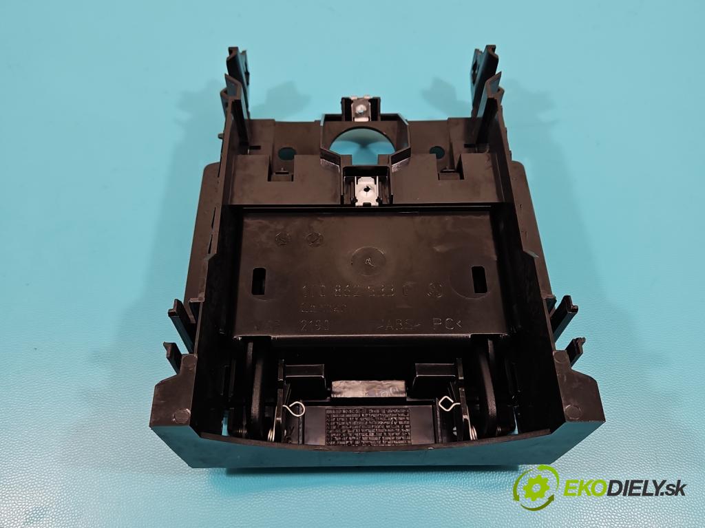 Vw Touran I 2003-2015 1.4 tsi 140 HP manual 103 kW 1390 cm3 5- Rukojeť: na nápoje: 1T0862533C (Úchyty, držiaky na nápoje)