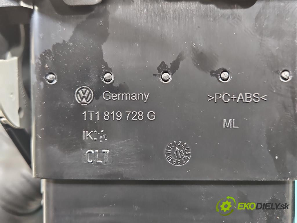Vw Touran I 2003-2015 1.4 tsi 140 HP manual 103 kW 1390 cm3 5- Mřížka: kúrenia stredová 1T1819728G (Mriežky kúrenia (fukáre))