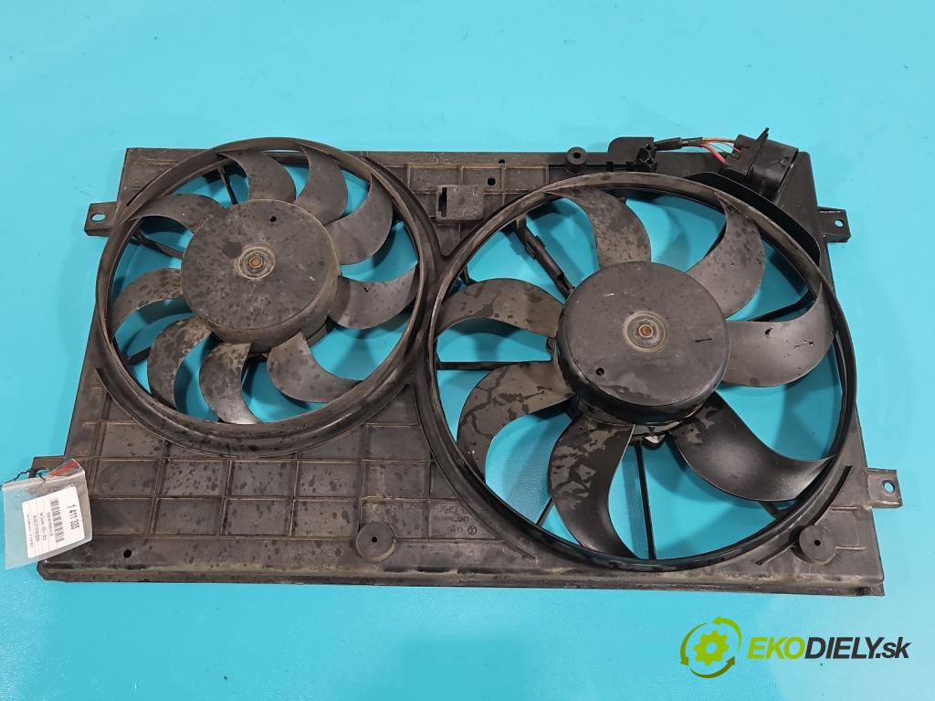 Vw Touran I 2003-2015 1.4 tsi 140 HP manual 103 kW 1390 cm3 5- Ventilátor chladiča 1K0121207BB