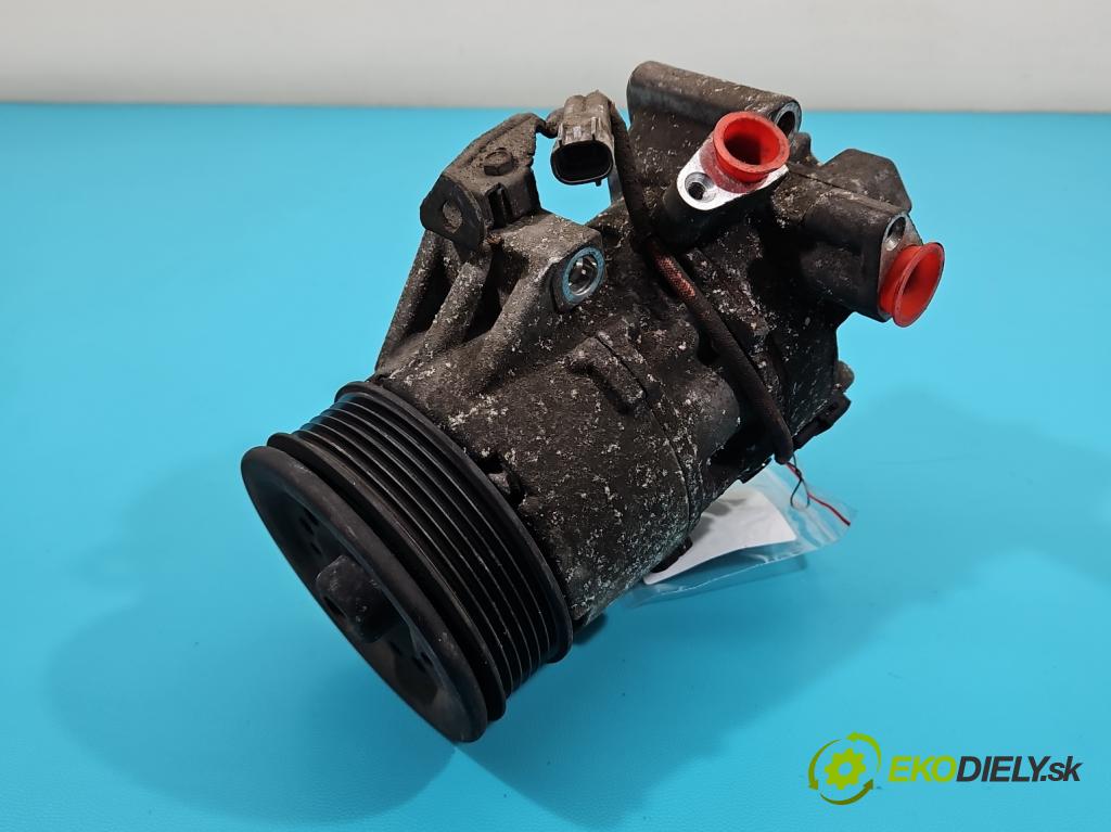 Toyota Corolla E15 2007-2014 1.4 D4D 90 HP manual 66 kW 1364 cm3 4- Kompresor: klimatizácie 447260-2333 (Kompresory klimatizácie)