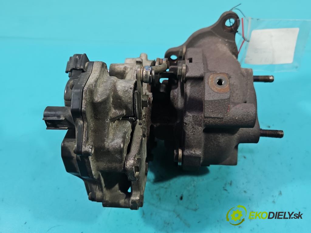 Toyota Corolla E15 2007-2014 1.4 D4D 90 HP manual 66 kW 1364 cm3 4- turbodúchadlo, turbo 780708-5 (Turbodúchadlo (kompletné))