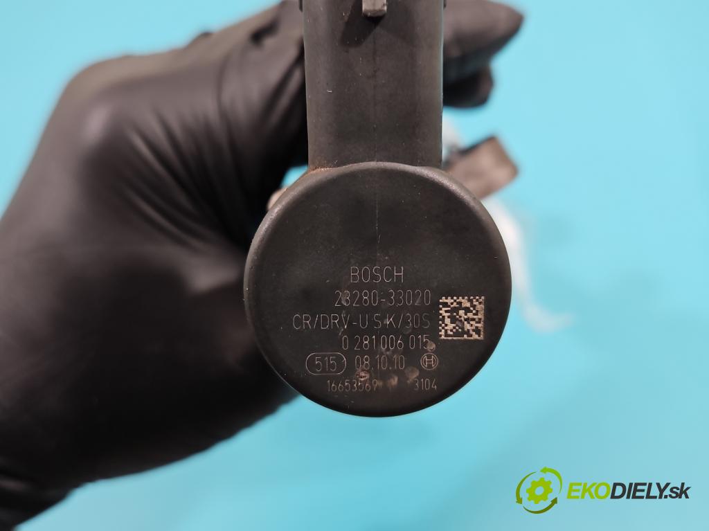 Toyota Corolla E15 2007-2014 1.4 D4D 90 HP manual 66 kW 1364 cm3 4- lišta vstrekovacia 0445214177 (Vstrekovacie lišty)