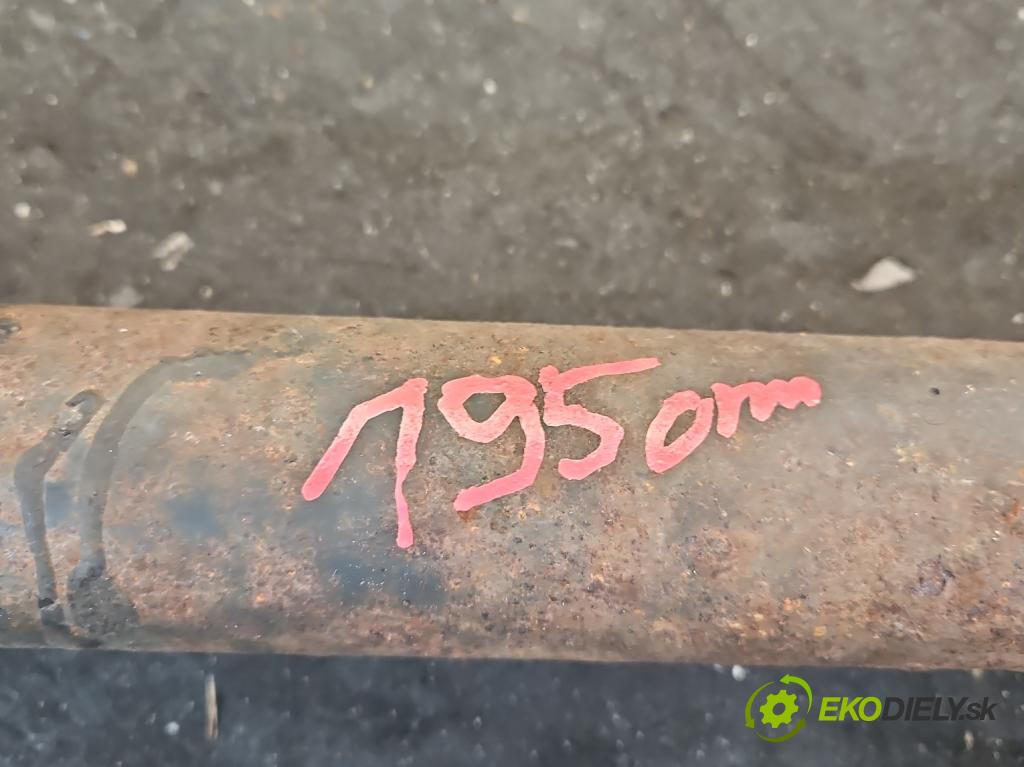 Suzuki Swift Mk6 2005-2010 1.3 16V 91 KM manual 67 kW 1328 cm3 5- Hřídel: zadné  (Kardaňový hriadeľ)