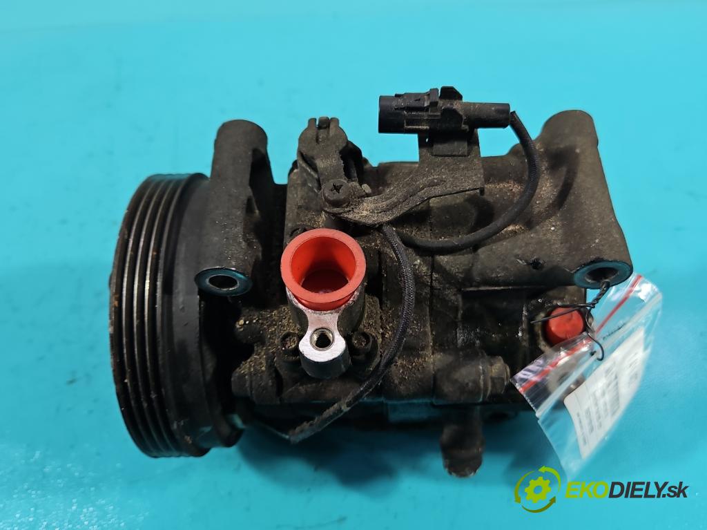 Suzuki Swift Mk6 2005-2010 1.3 16V 91KM manual 67 kW 1328 cm3 5- Kompresor: klíma 95201-63JA0 (Kompresory)