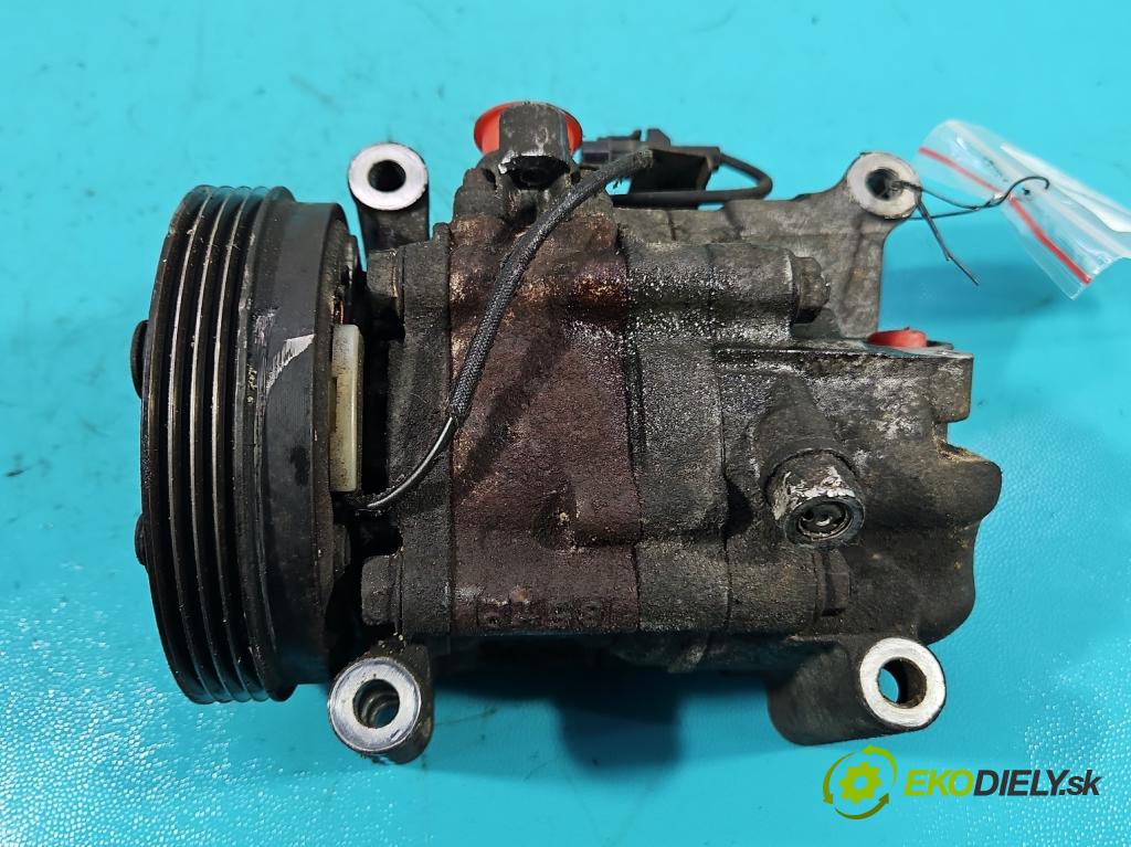 Suzuki Swift Mk6 2005-2010 1.3 16V 91KM manual 67 kW 1328 cm3 5- Kompresor: klíma 95201-63JA0 (Kompresory)