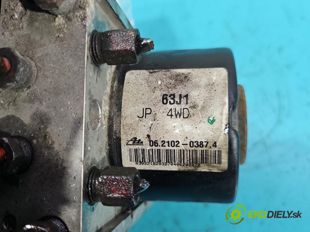 Suzuki Swift Mk6 2005-2010 1.3 16V 91 KM manual 67 kW 1328 cm3 5- čerpadlo abs 062102-03874 (Pumpy ABS)