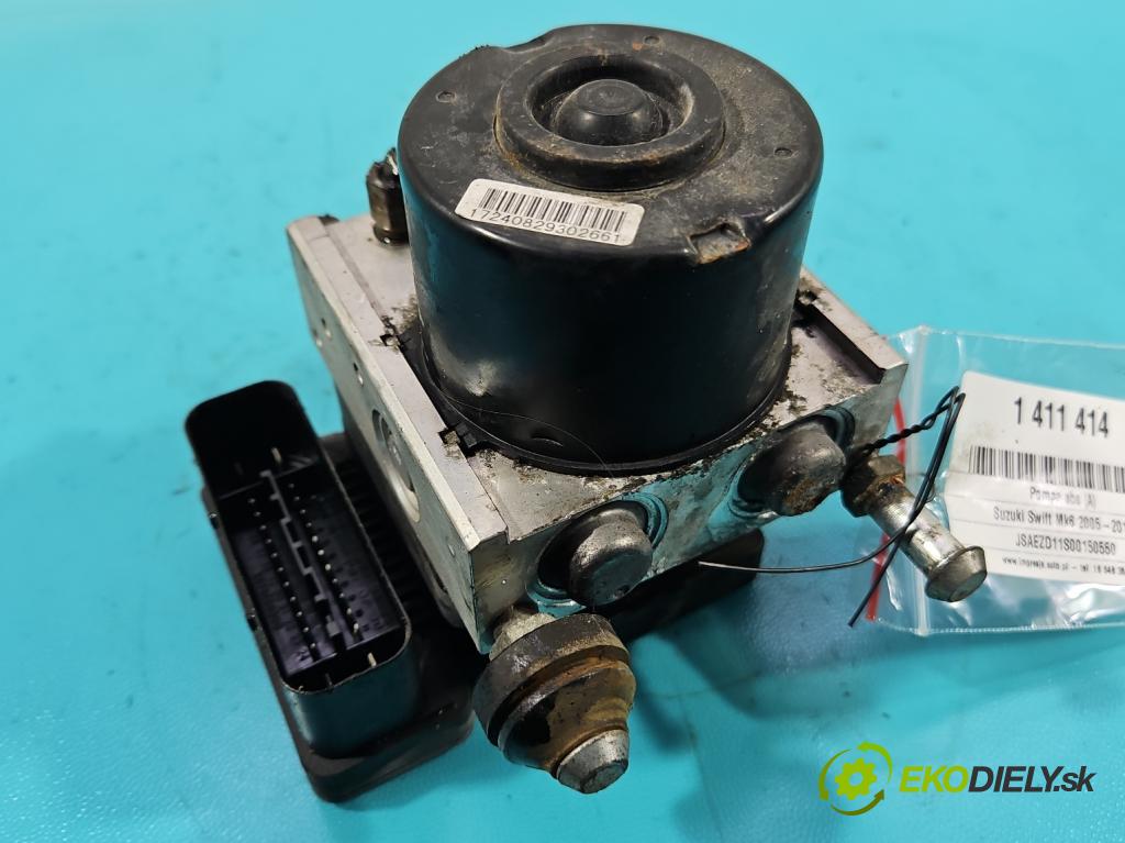 Suzuki Swift Mk6 2005-2010 1.3 16V 91 KM manual 67 kW 1328 cm3 5- čerpadlo abs 062102-03874 (Pumpy ABS)