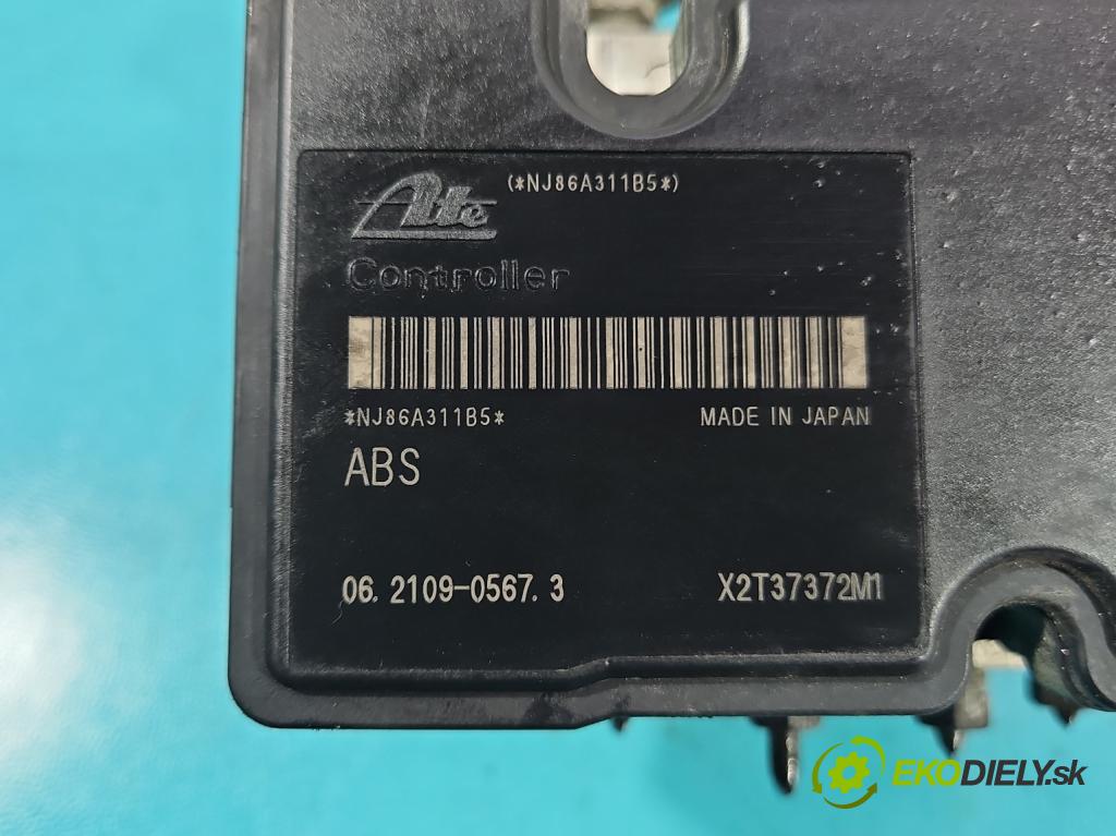 Suzuki Swift Mk6 2005-2010 1.3 16V 91 KM manual 67 kW 1328 cm3 5- čerpadlo abs 062102-03874 (Pumpy ABS)