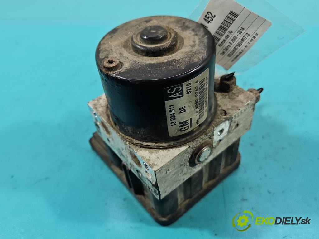 Opel Zafira B 2005-2014 1.8 16V 140 HP manual 103 kW 1796 cm3 5- čerpadlo abs 10.0206-0248.4 (Pumpy ABS)