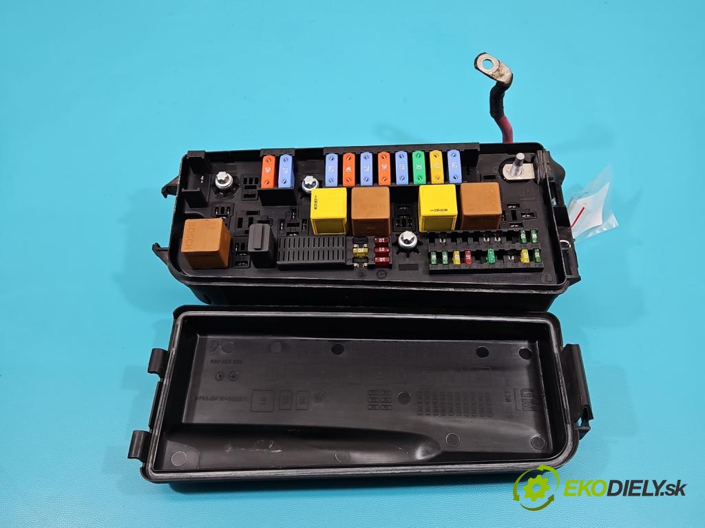 Saab 9-3 II 2002-2012 2.0 16V T 150 hp manual 110 kW 1998 cm3 4- skříňka pojistková 24438039 (Pojistkové skříňky)